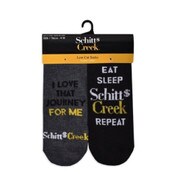 Wholesale - 10pk SCHITT'S CREEK THAT JOURNEY NS SOCKS SIZE 9-11, UPC: 193159177287